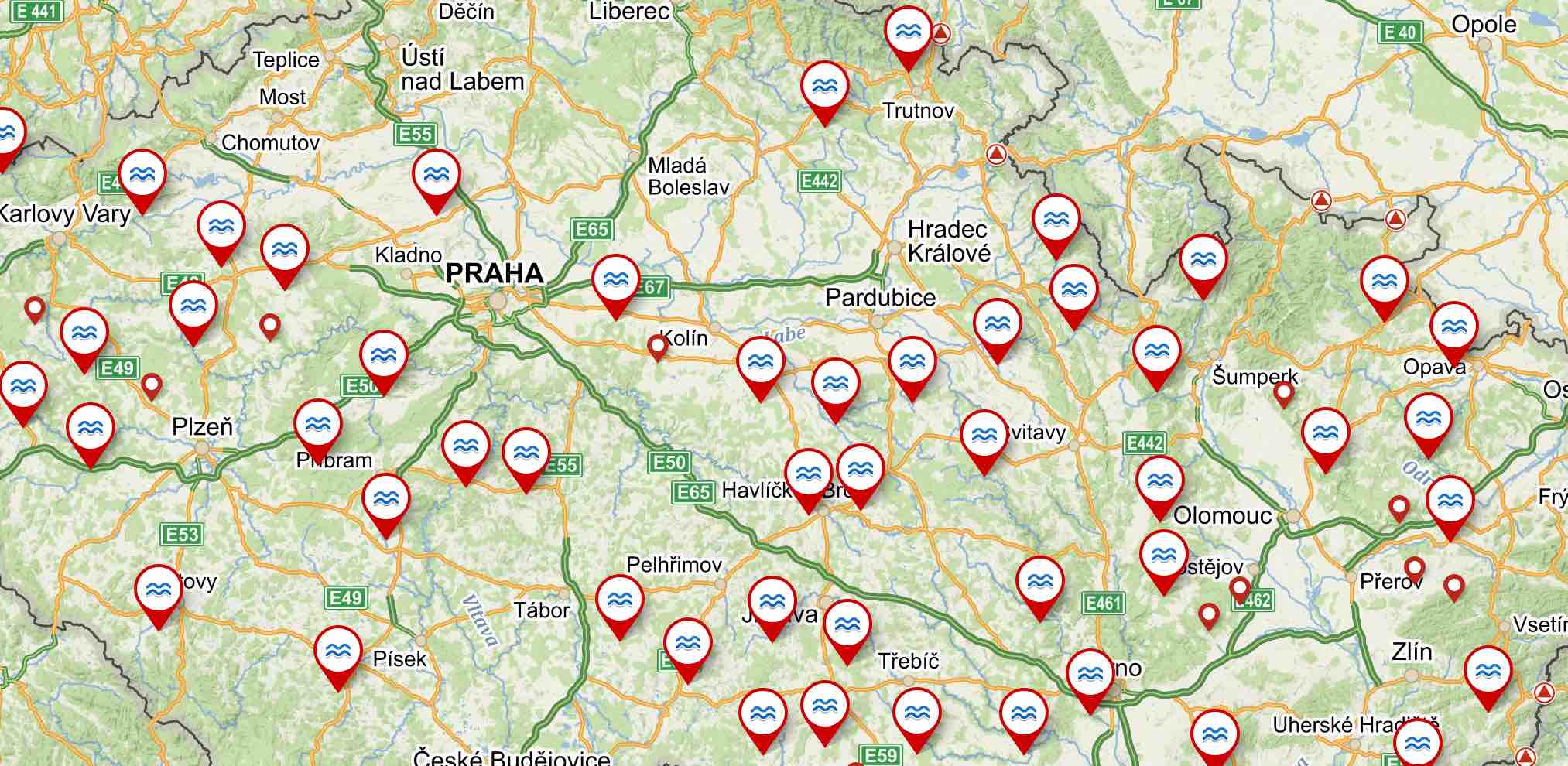 Stát připravuje stavbu 6 vodních  přehrad, 31 je v plánu